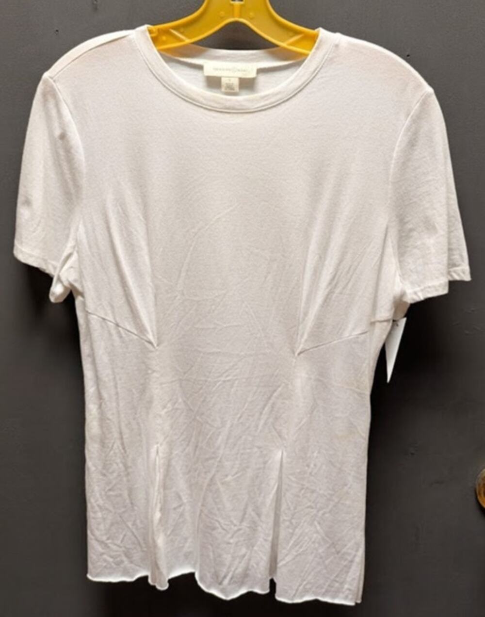 Treasure & Bond Size Small short sleeve White Dart Tailored Casual Shirt Top NEW